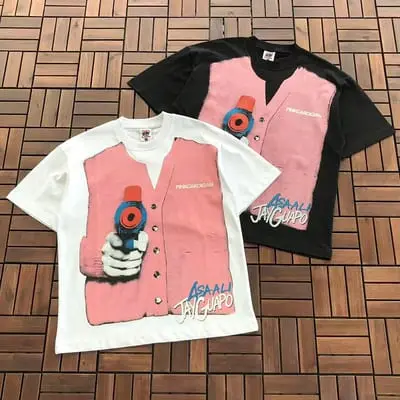 ￥~85 TH🔥T'S A AW🔥UL L🔥T OF C.. & ASAALI T-SHIRT 77072206