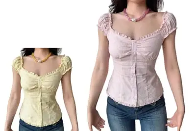 French-style shirt