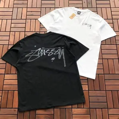 ￥~79 ST🔥S🔥Y T-SHIRT 77072812 (im 185CM 80KG iwear size M in the photo)