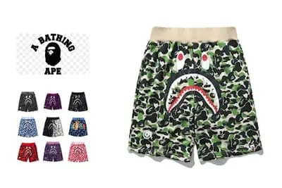 BAPE A BATHING APE SHORTS
