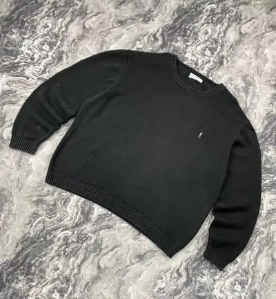YSL Vintage Knit - Black