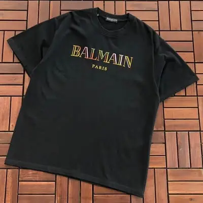 ￥~119 BALMAIN T-SHIRT 55080720 (im 185CM 80KG iwear size M in the photo)