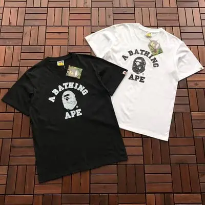 ￥~79 BAPE T-SHIRT 77070823 (im 185CM 70KG iwear size M in the photo)