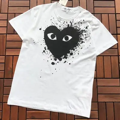 ￥ ~ 95 CDG T-SHIRT 55070359 (im 185CM 70KG iwear size M in the photo)