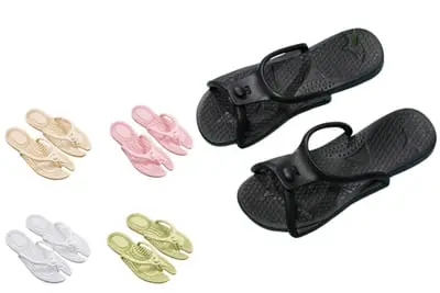 Detachable slippers