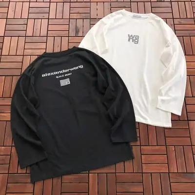 ￥~139 A🔥EX🔥🔥D🔥R W🔥NG LONG-SLEEVE 66080428 (im 185CM 70KG iwear size XL in the photo)