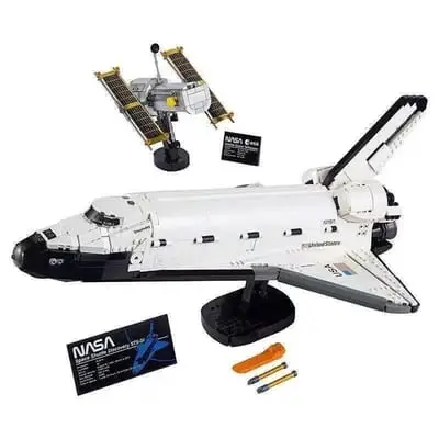 Creative NASA Space Shuttle Discovery Building Block Toy (LEGO-Compatible)