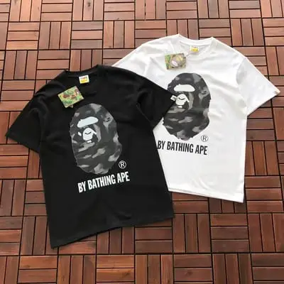 ￥~79 BAPE T-SHIRT 77063021 (im 185CM 70KG iwear size M in the photo)