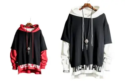 Color-blocked Hoodie