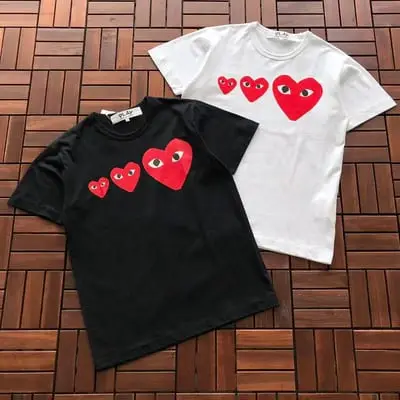￥~95 CDG T-SHIRT 55070342 (im 185CM 70KG iwear size M in the photo)
