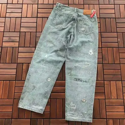 ￥~295 S🔥P🔥E🔥E & HJR JEANS 77070654 (im 185CM 70KG iwear size 30 in the photo)