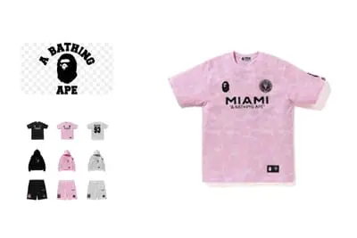 BAPE A BATHING APE T-shirt TEE & Shorts Pants