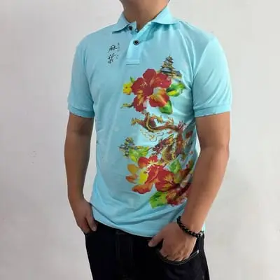 RL Hibiscus Polo Shirt