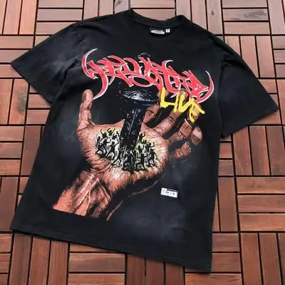 ￥ ~ 119 HELLSTAR T-SHIRT 55081402 (im 185CM 70KG iwear size S in the photo)