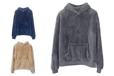 Double-sided fleece Hoodie