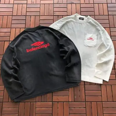 ￥~169 B🔥L🔥🔥🔥IA🔥A LONG-SLEEVE 55073023 (im 185CM 70KG iwear size M in the photo)