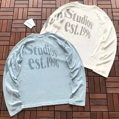 ￥ 135 ACNE STUDIOS LONG-SLEEVE 88080209 (im 185CM 80KG iwear size M in the photo)