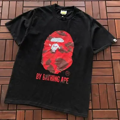 ￥~75 BAPE T-SHIRT 66072216 (im 185CM 70KG iwear size S in the photo)