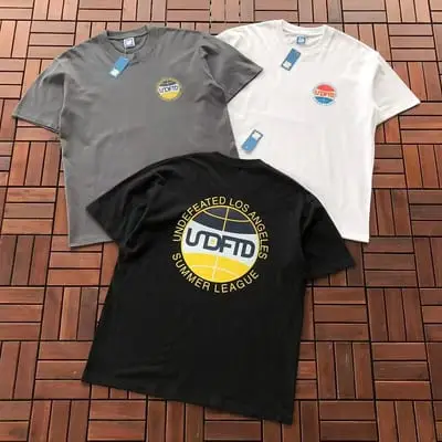 ￥~85 UNDEFEATED T-SHIRT 55070625 (im 185CM 80KG iwear size L in the photo)