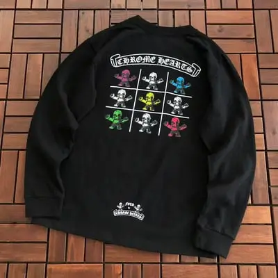 ￥~109 CH🔥OM🔥 HE🔥RTS LONG-SLEEVE 77081129
