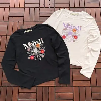 ￥~129 MARDI MERCREDI LONG-SLEEVE WOMAN 66080705