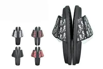 Dior Aqua slippers