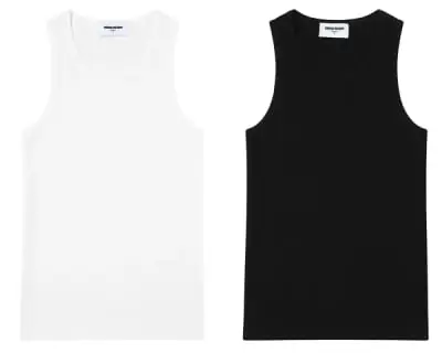Union Kingdom Slim Waffle Blank Tank Top (2 Variants)