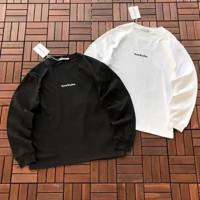 ￥~129 ACNE STUDIOS LONG-SLEEVE 66080624 (im 185CM 80KG iwear size M in the photo)