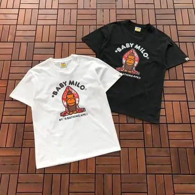 ￥~79 BAPE T-SHIRT 77071507 (im 180CM 68KG iwear size M in the photo)