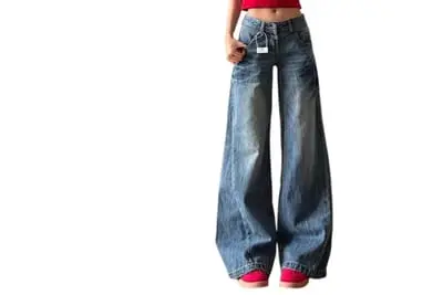 Low-rise jeans