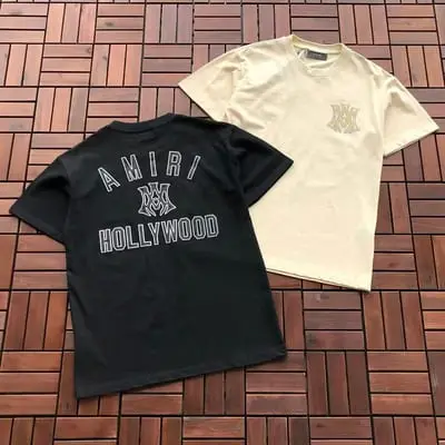 ￥~89 AMIRI T-SHIRT 77072602 (im 185CM 80KG iwear size M in the photo)