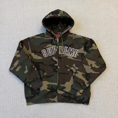 Supreme bb simon zip up hoodie