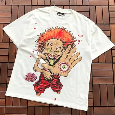 ￥ ~ 95 HELLSTAR T-SHIRT 55070363 (im 185CM 70KG iwear size S in the photo)