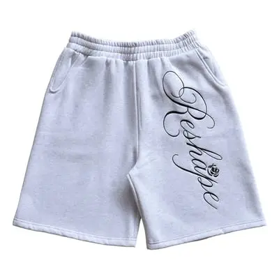 Thorn Rose Baggy Shorts - Grey