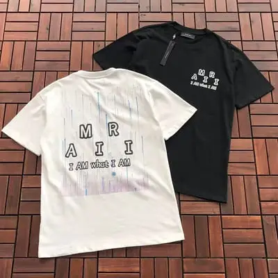 ￥~89 AMIRI T-SHIRT 77071005 (im 185CM 70KG iwear size M in the photo)