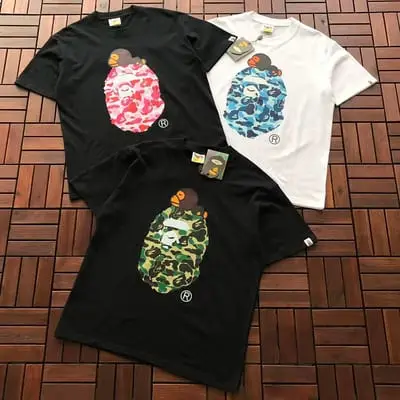 ￥~79 BAPE T-SHIRT 77072108 (im 185CM 70KG iwear size L in the photo)