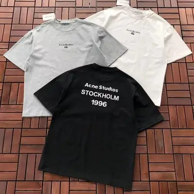 ￥109 ACNE STUDIOS T-SHIRT 88050401 (im 185CM 80KG iwear size S in the photo)