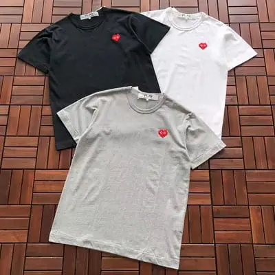 ￥~95 CDG T-SHIRT 55070311 (im 185CM 70KG iwear size L in the photo)