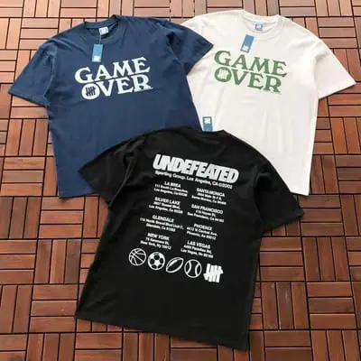 ￥~85 UNDEFEATED T-SHIRT 55070633 (im 185CM 80KG iwear size L in the photo)