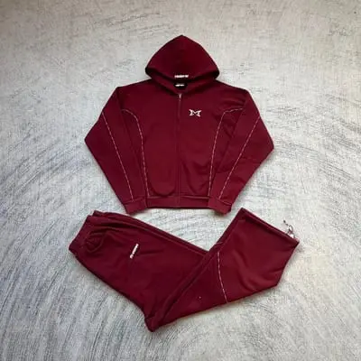 M*rtra Piping Tracksuit red