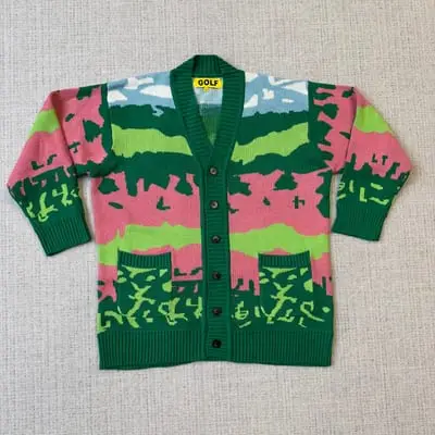 Golf Wang Green cardigan