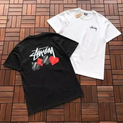 ￥~85 ST🔥S🔥Y T-SHIRT 55070804 (im 185CM 70KG iwear size M in the photo)