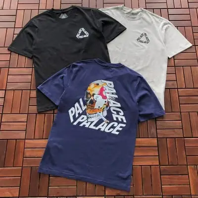 ￥~89 P🔥LA🔥E T-SHIRT 55070153 (im 185CM 70KG iwear size M in the photo)