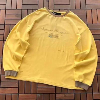 ￥~99 VINTAGE LONG-SLEEVE 77080512 (im 185CM 80KG iwear size M in the photo)