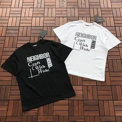 ￥ ~ 109 NEIGHBORHOOD T-SHIRT 55072856 (im 185CM 70KG iwear size M in the photo)