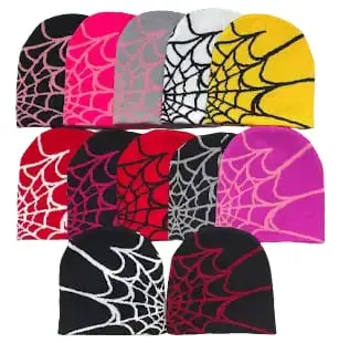 Spider-Web Beanies