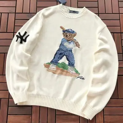 ￥~246 RA🔥PH🔥AU🔥EN & MLB SWEATER 66070517 (im 185CM 80KG iwear size XL in the photo)