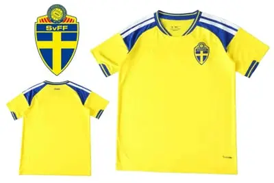 Sweden Football Jersey