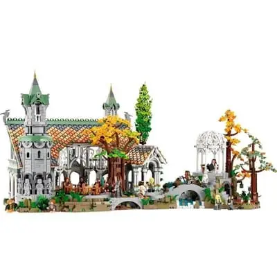 LEGO-Compatible *Lord of the Rings* / *The Hobbit* Rivendell Castle Model Building Block Toy Gift