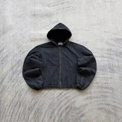 Sc*ffers Pinstripe Black Jacket （New drop!）